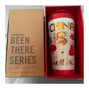 Starbucks China Tumbler - Red and White